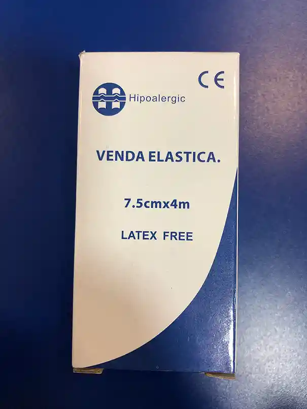 Venda Elastica 7.5 Cm X 4 Mm