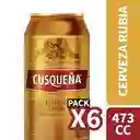 Cusqueña Gold 470cc Lata 6Pack