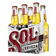 Sol Botellin 355cc 6Pack