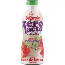 Zero Lacto Soprole Leche Cultivada Frutilla Litro