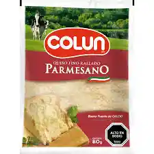 Colun Queso Fino Rallado Parmesano 80Grs