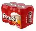 Escudo Six Pack Lata 470Cc