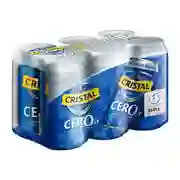 Cristal Cero Six Pack 0 330cc