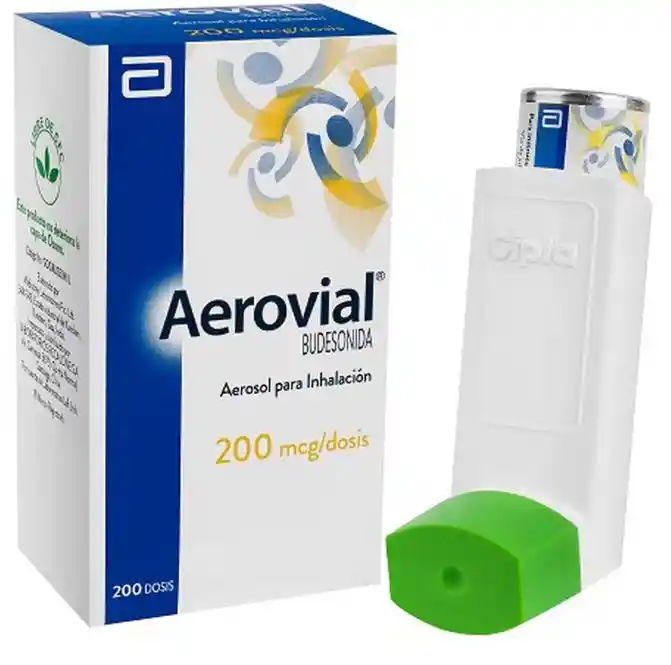 Aerovial Inhalador Bucal 200mcg X 200 Dosis