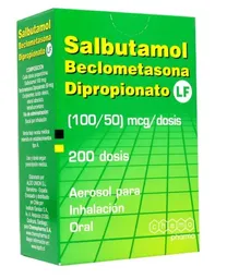 Salbutamol Beclometasona Inhalador