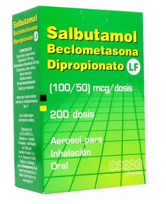 Salbutamol Beclometasona Inhalador