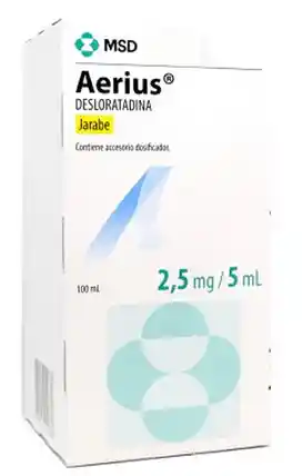 Aerius 2,5 mg/5 mL Jarabe