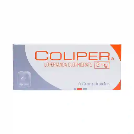 Coliper Principio Activo Loperamida Clorhidrato 2 MG