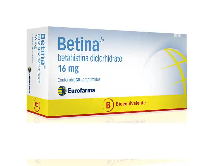 Betina Antiemeticos Comp.16Mg.30