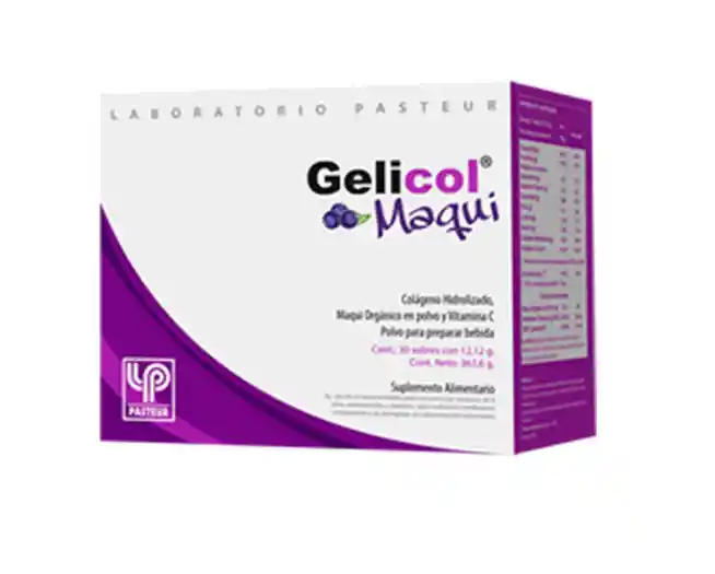 Gelicol Colageno Maqui Sobres X30