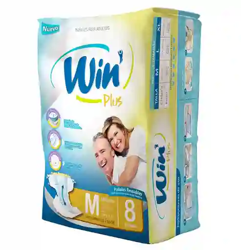 Win Plus Pañal para Adulto Talla M