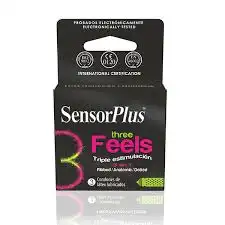 Sensor Preservativo Three Feel 3U