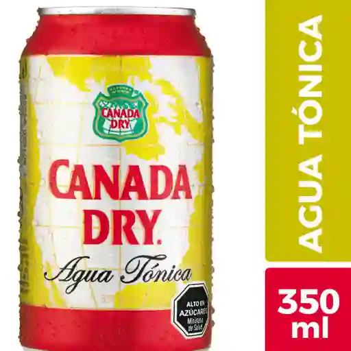 2 x Agua Tonica Canada Dry Lata 350 cc