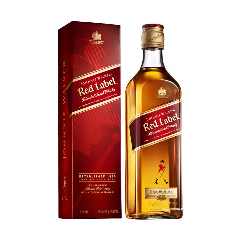 Johnnie Walker Jw Red Label Whisky 40°