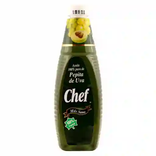 Chef Aceite Pepita De Uva Libre De Colesterol