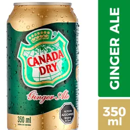Canada Dry Bebida Ginger Ale Lata 6X350Cc