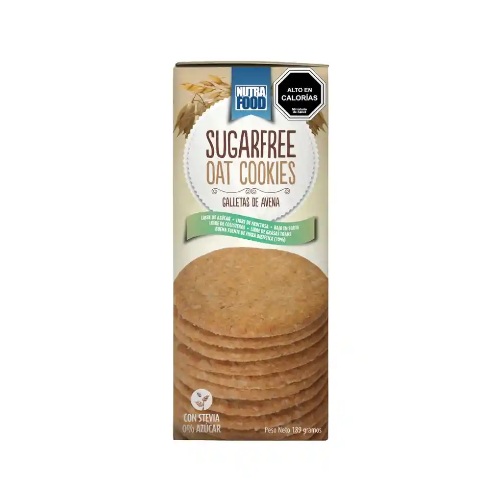 Nutra Food Galletas S/Azucar Chocolate Con Nueces