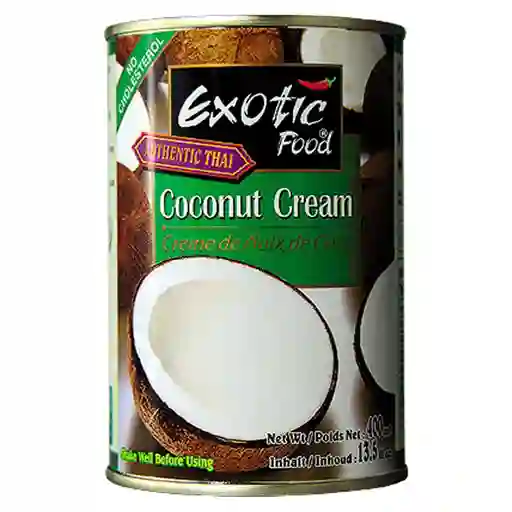 Exotic Food Crema de Coco Libre de Colesterol