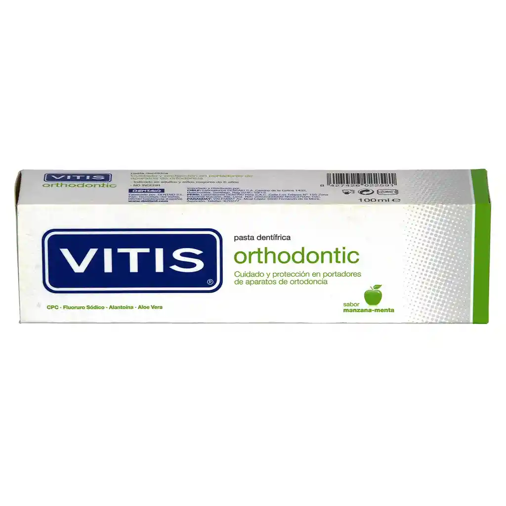 Vitis Pasta Dentífrica Orthodontic