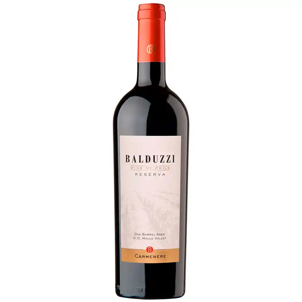 Balduzzi Vino Tinto Reserva Carmenere Botella