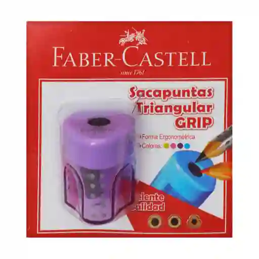 Faber Castell Sacapuntas Triangular Grip