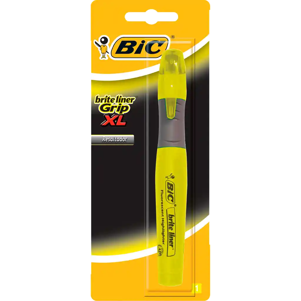 Bic Destacador Amarillo Xl