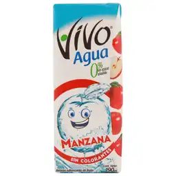 Vivo Bebida de Agua Refrescante Sabor a Manzana 