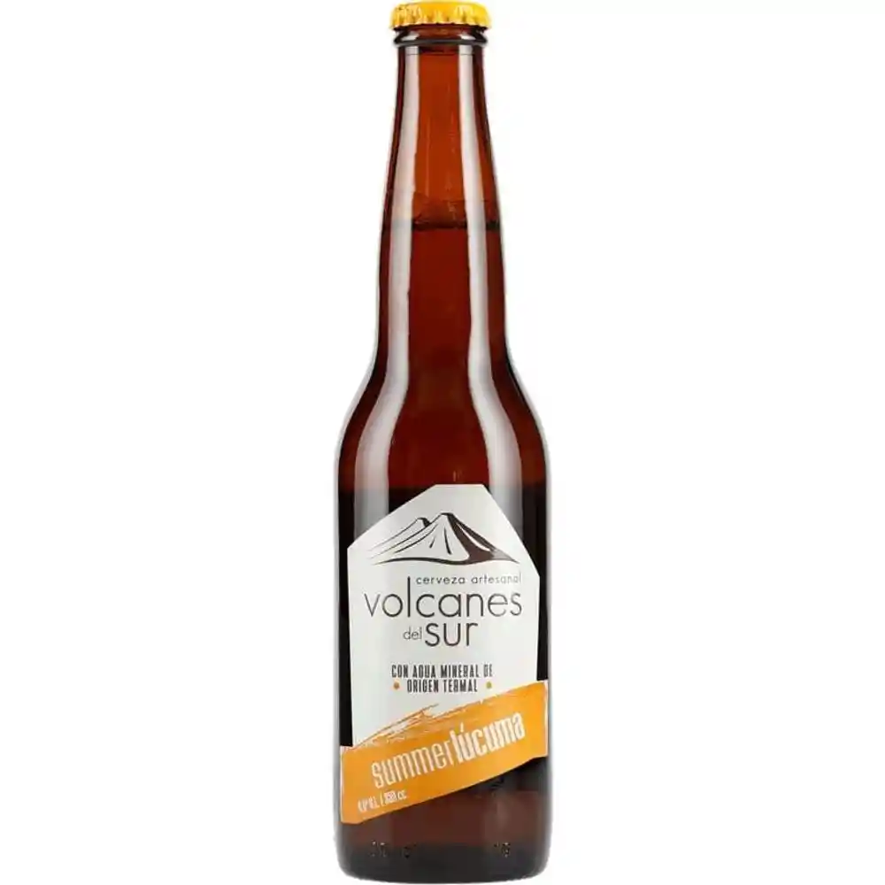 Volcanes Del Sur Cerveza Strong Lager 6.7° Botella 350 Cc