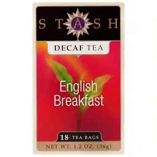 Stash Té Decafeinado English Breakfast X 18 Un