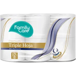 Family Care Papel Higiénico Premium Triple Hoja