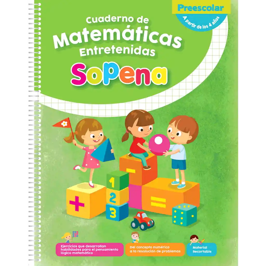 Libro de Matematicas Prekinder