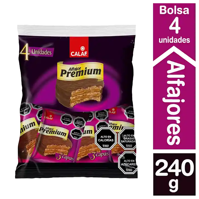 Calaf Alfajor Premium Bolsa