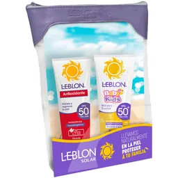 Leeblon Protector Antioxidante F50 + Protector Baby Kids F50