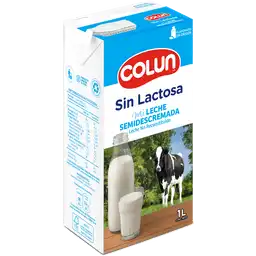 Colun Leche Semidescremada Sin Lactosa