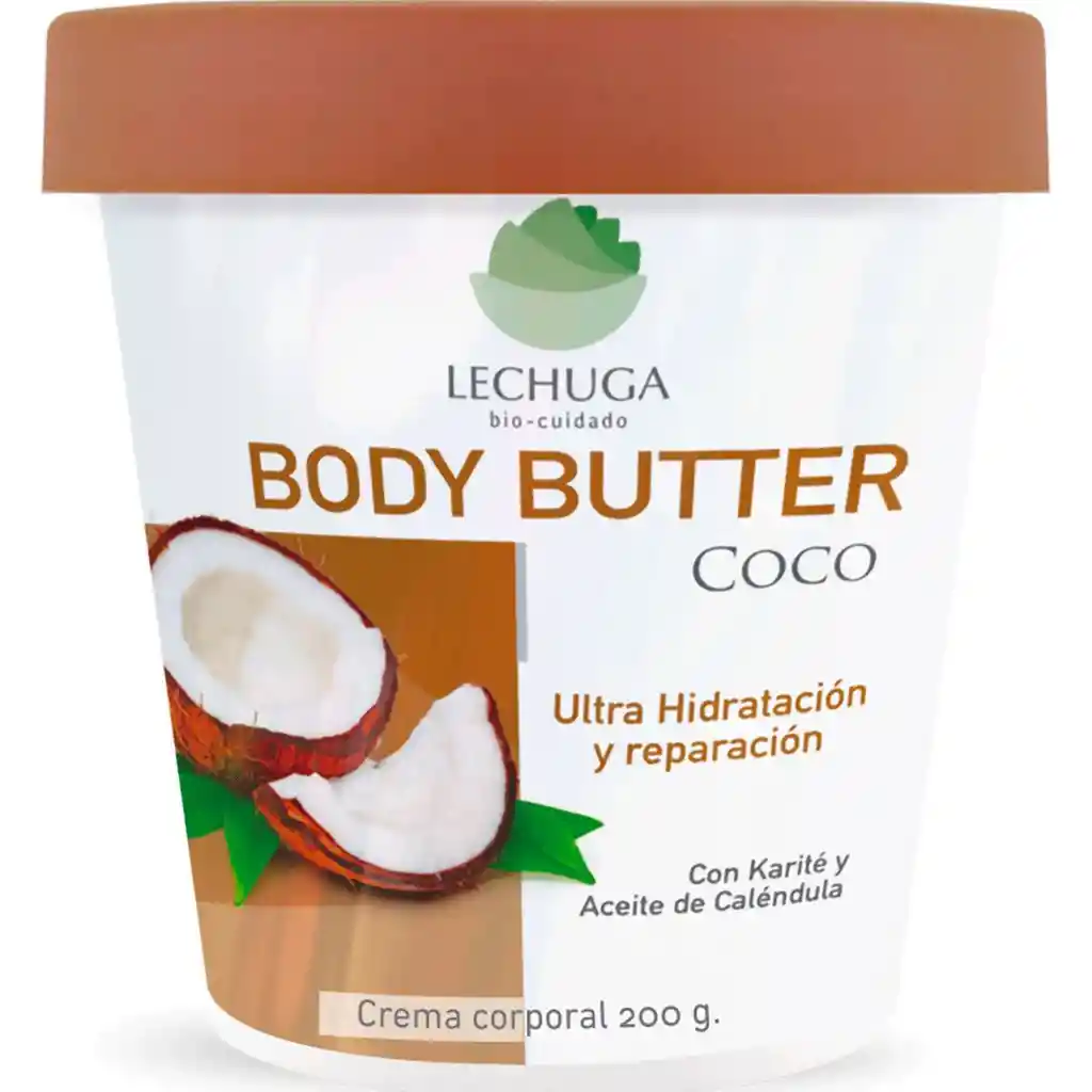 Lechuga Crema Corporal Body Butter Coco