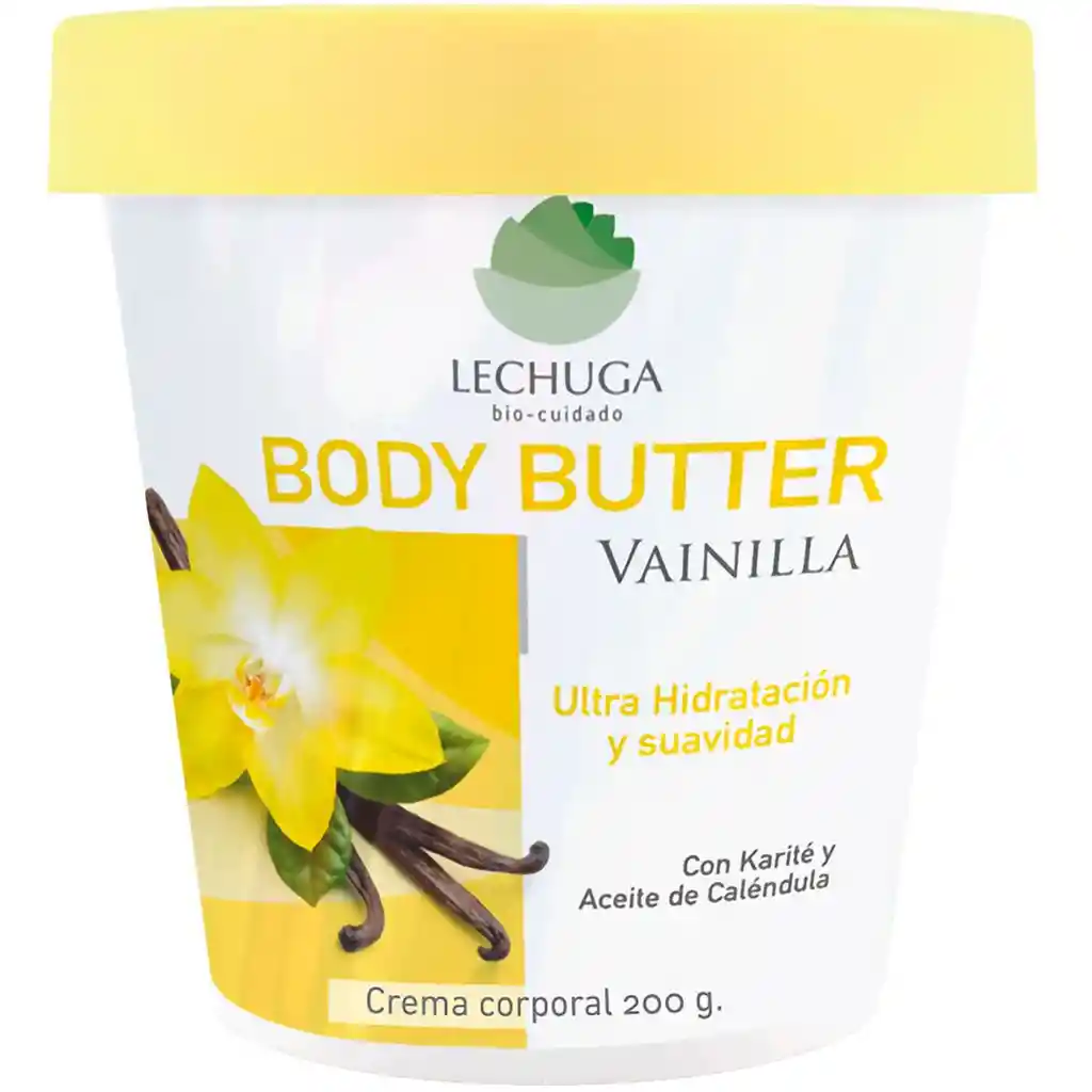 Lechuga Crema Body Butter con Vainilla