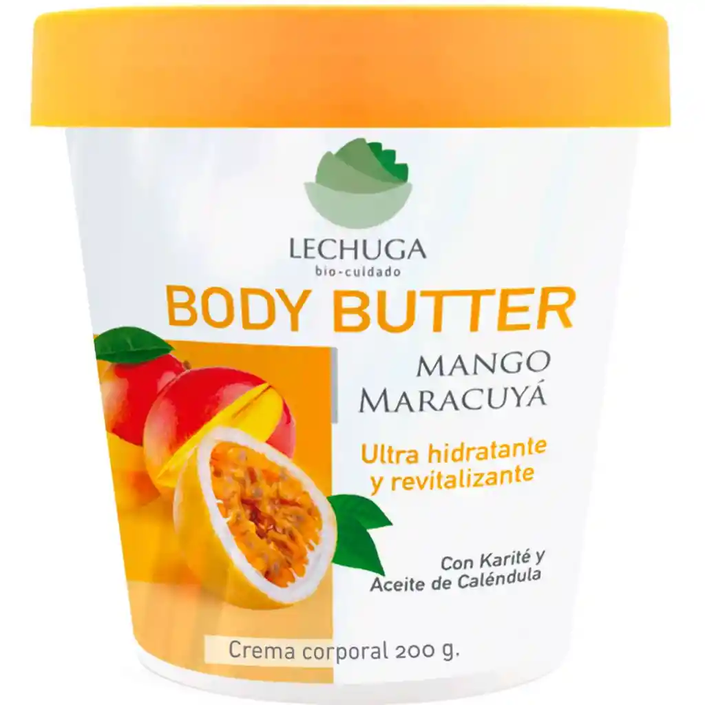 Lechuga Crema Body Butter Mango Maracuya