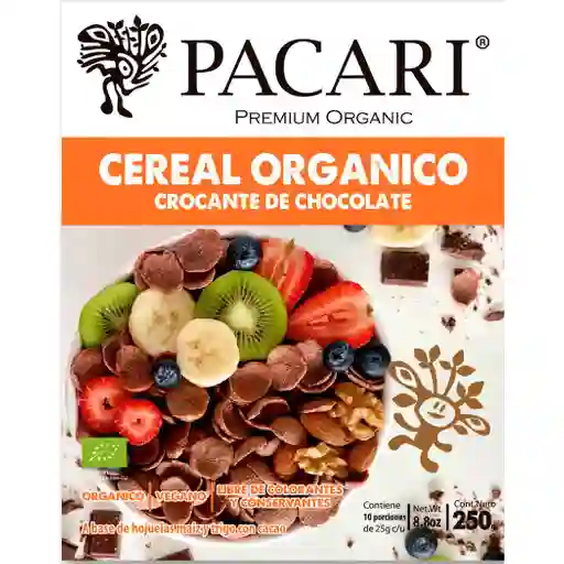 Pacari Cereal Organico Chocolate
