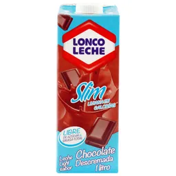 Loncoleche 12X Leche Slim Light Sabor Chocolate 200Ml