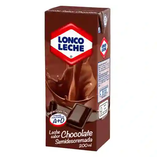 Loncoleche Leche Chocolate Semidescremada 6 Un