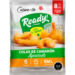 Cuisine & Co Camarones Cocidos Apanados Con Cola