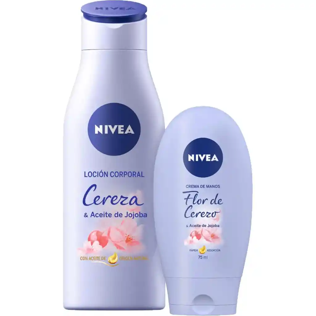 Nivea Pack Loción Corporal Cereza