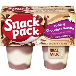 Snack Pack Flan Chocolate Vainilla