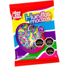 Dos En Uno Chocolate Huevitos Macizos