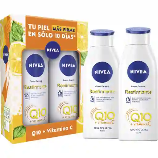 Nivea Crema Corporal Reafirmante Q10 y Vitamina C