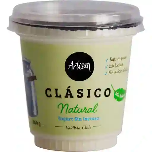Artisan Yogurt Clásico Natural sin Lactosa