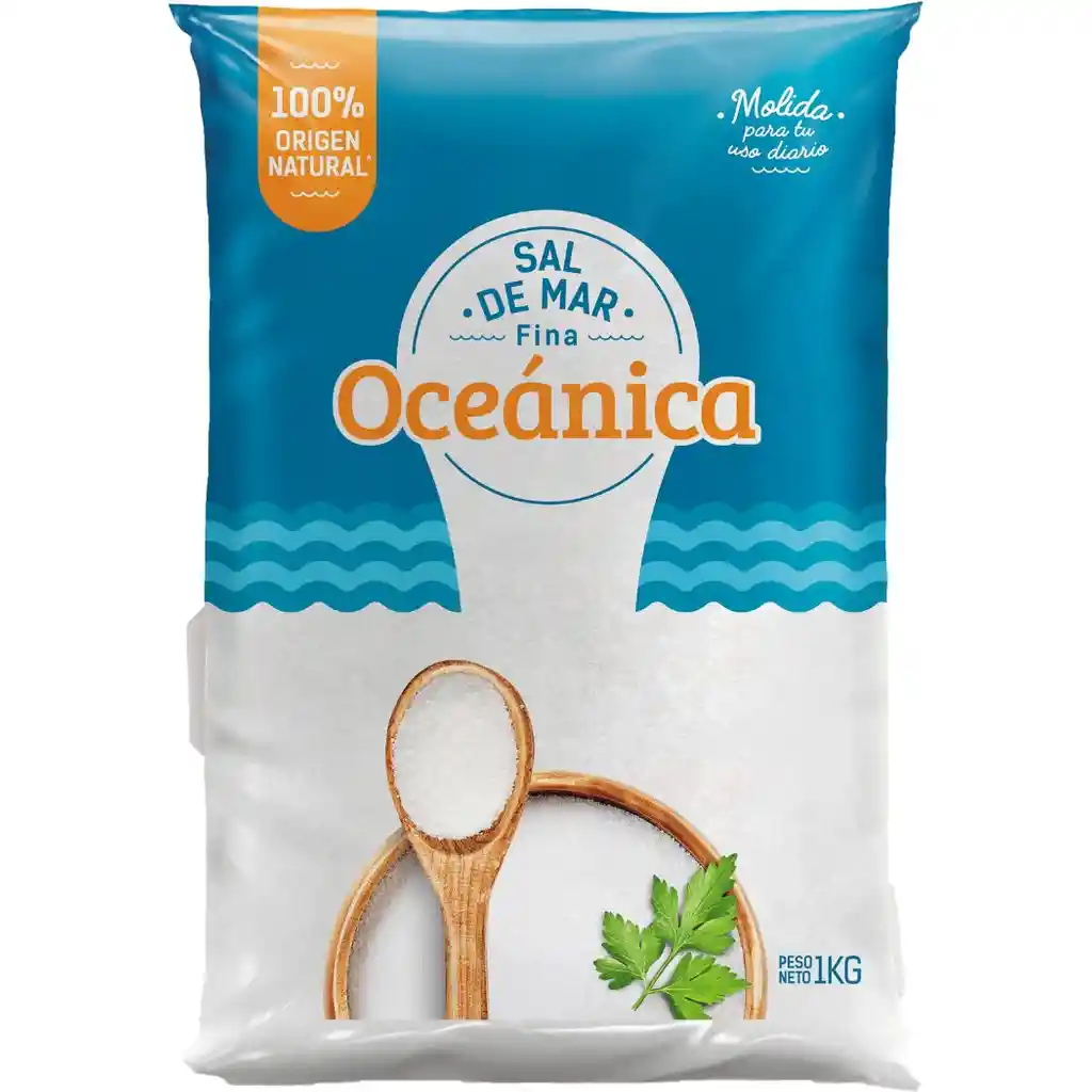 Oceánica Sal de Mar Fina