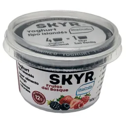 Skyr Yogurt Tipo Islandés con Sabor a Frutos del Bosque