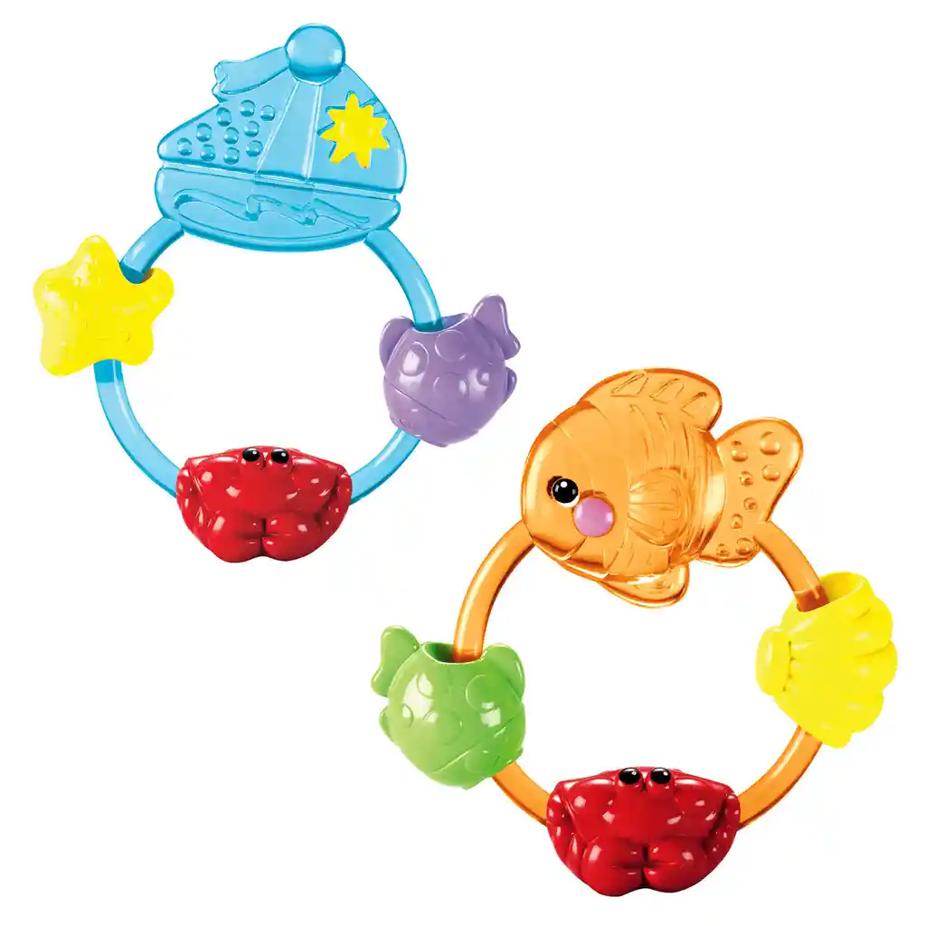 Fisher Price Mordillo Sonajero Mundo acuatico