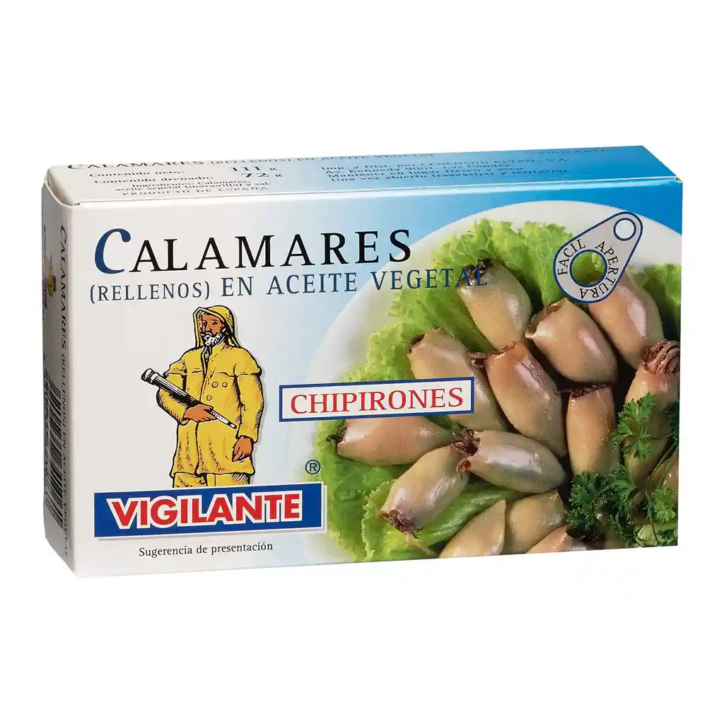 Vigilante Calamares En Aceite Vegetal